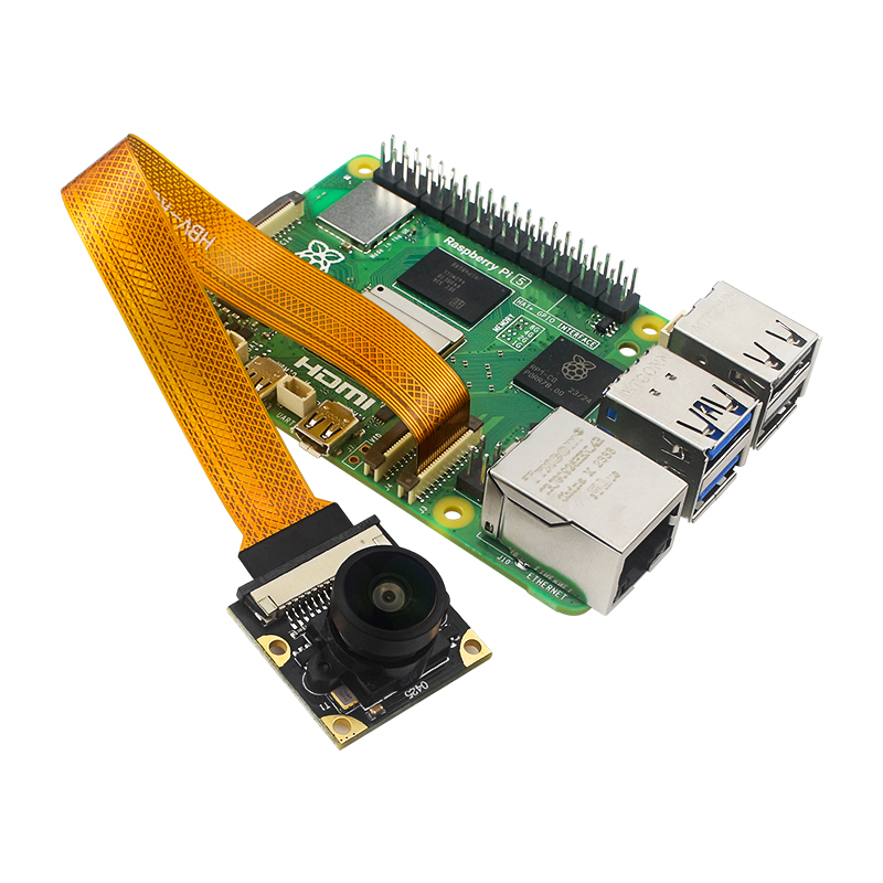 Cámara Raspberry Pi 5 de 8MP,  - Raspberry Pi Hq Camera Microscope Lens reseña y precio